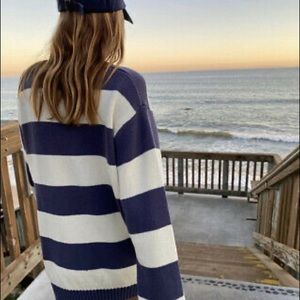 Brandy Melville | Sweaters | Brandymelville Brianna Cotton Thick Stripe  Sweater | Poshmark